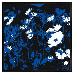 Field of flowers (Picutre Frame) / 30x30" / Grey