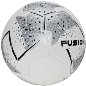 FIFA IMS Official Quality Match Football - Size 5 White/Silver/Black 3.5mm Foam