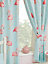 Fifi Flamingo Lined 72'' Curtains