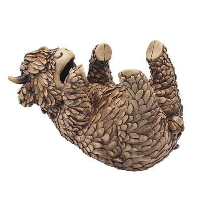 Figurine Ornament Hughie Highland Cow WINE Funny Animal Paper Weight Decoration