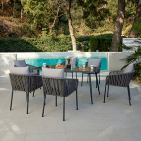 Fiji Luxury Garden Dining Set for 6