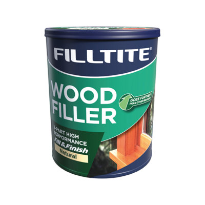 Filltite High Performance 2Pt Wood Filler 1Kg - Natural