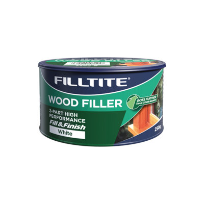 Filltite High Performance 2Pt Wood Filler 250g - White