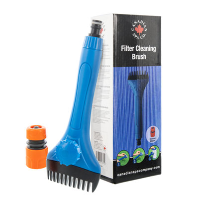 Filter Cleaning Brush with Hose Attachment