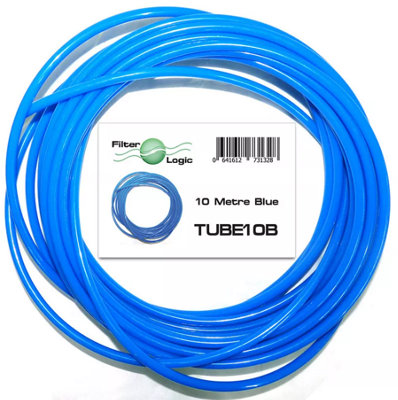 FilterLogic 1/4" LDPE Tubing - Blue - 10 Metres