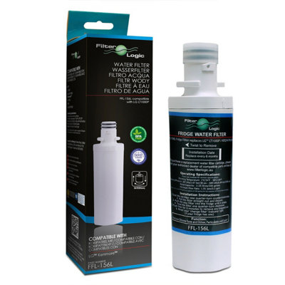 FilterLogic FFL-156L Fridge Water Filter Compatible with LG LT1000P