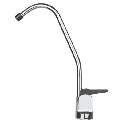 FilterLogic Long Reach Goose Neck Touch Tap DIY at B&Q