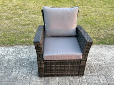 Big back deals wicker chair