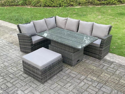 Left hand discount corner garden sofa