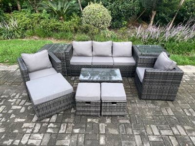 Fimous rattan deals garden furniture