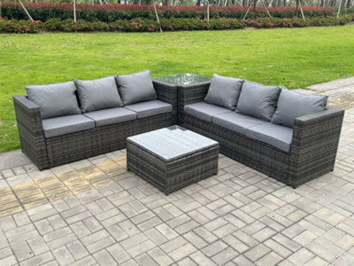 Outdoor corner store sofa b&q