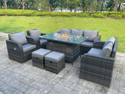 Yakoe 9 seater rattan hot sale