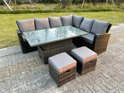 High back garden on sale corner sofa