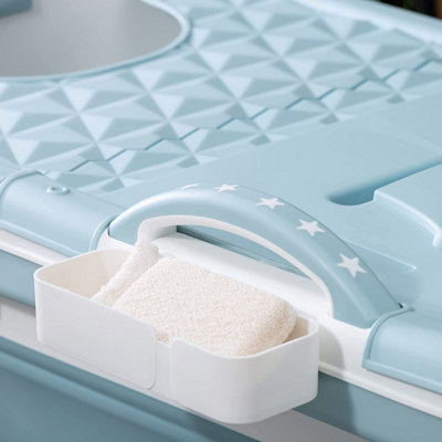 Fimous Portable Foldable Bathtub Adults Free Standing Soaking Bath Tub for Bathroom Spa