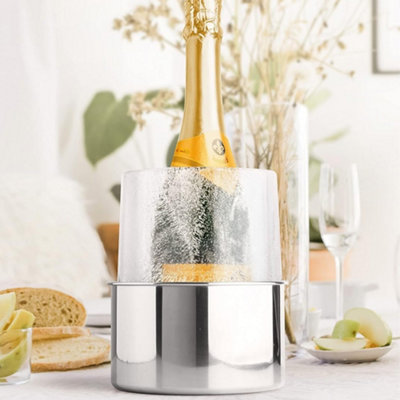 Final Touch Stainless Steel Ice Bottle Chiller