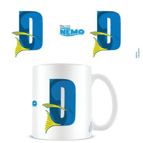 Finding Nemo D Alphabet Mug White/Blue (One Size)