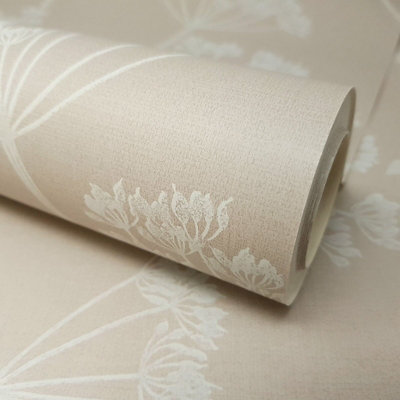 Fine Décor Albury Soft Grey White Wallpaper