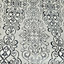 Fine Décor Alhambra Sultan Stripe Grey White Ornate Wallpaper