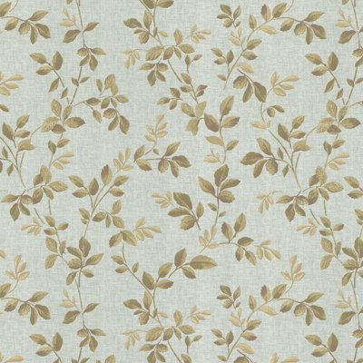 Fine Décor Claremont Dog Rose Trail Green Floral Wallpaper