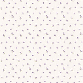 Fine Décor Dollhouse Lizabeth Mini Toss Green White Wallpaper