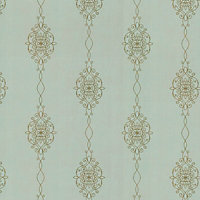 Fine Décor KJ Sparkle Ironwork Stripe Gold Geometric Wallpaper