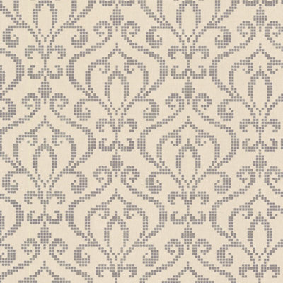 Fine Décor KJ Sparkle Textured Mini Classical Mauve Wallpaper