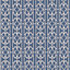 Fine Décor Lattice Sapphire Blue Geometric Art Deco Wallpaper