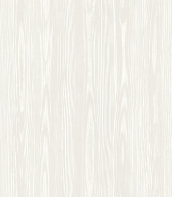 Fine Décor Light Grey Non-Woven Wood Effect Eclipse Paste The Wall Wallpaper