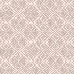 Fine Décor Maison Chic Diamond Natural Wallpaper