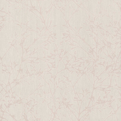 Fine Décor Tranquillity Grey Floral Wallpaper