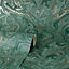 Fine Decor Distinctive Marble Emerald / Gold Metallic Washable Wallpaper FD43058