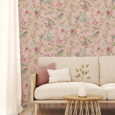 eleanor floral wallpaper