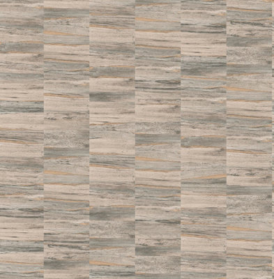Fine Decor FD24900 Metallic Wood Wallpaper, Natural/Copper