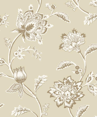 Fine Decor FD43452 Juliette Floral Wallpaper, Natural