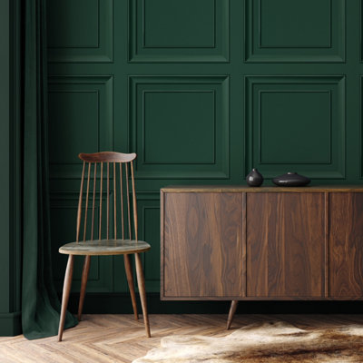 Fine Decor FD43469 Distinctive Square Panel, Emerald