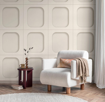 Fine Decor FD43978 Sloane Panel, Stone