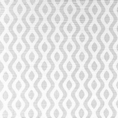 Fine Decor Geometric Waves Grey Wallpaper Metallic Silver Paste The Wall