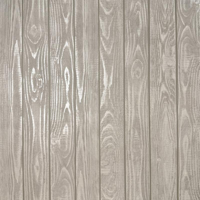 Fine Decor Metallic Wood Natural Luxury Wallpaper