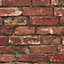 Fine Decor Red Brick Effect Wallpaper