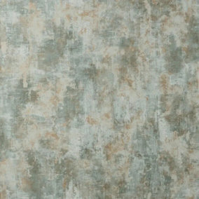 Fine Decor Sierra Concrete Sage Green Metallic Textured Wallpaper FD43065