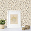 Fine Decor Terrazzo Beige Wallpaper Metallic Effect Textured Paste The Wall