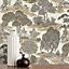 Fine Decor Zen Toile Natural Wallpaper
