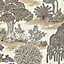 Fine Decor Zen Toile Natural Wallpaper
