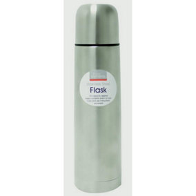 Fine Elements Stainless Steel Flask Silver (One Size)