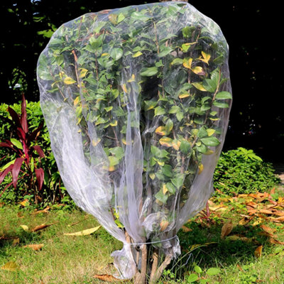 Fine mesh bird insect net. 3x5M garden protect netting for vegetable ...