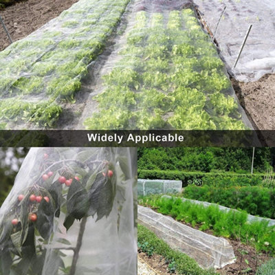 Fine Mesh Garden Netting for Plant & Vegetable Protection - Bird ...