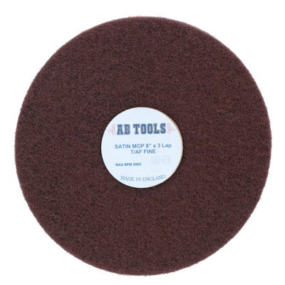 Fine Scotchbrite Rust Paint Removal Remover Polishing Buffing Mop 8in x ...