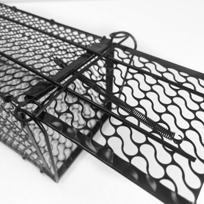 Finetree 2 X Rat Catcher Spring Cage Trap Humane Large Live Animal ...