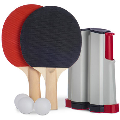 Portable table best sale tennis set