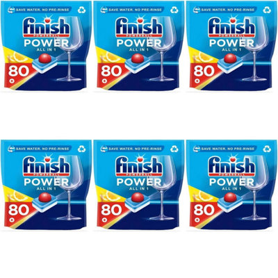 Finish Powerball Dishwasher Tablets, 80 Tablets